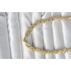 CM 14K Gold Renk Kalın Burgu Zincirli Model 60 cm Kadın Kolye