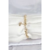 CM 14K Gold Renk Kalın Zincir Model Kadın Bileklik
