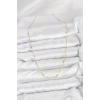CM 14K Gold Renk Minik Top Zincirli Kadın Kolye