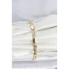 CM 14K Gold Renk Yassı Zincir Model Kadın Bileklik