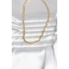 CM 14K Gold Renk Zincir Model 45 cm Kadın Kolye