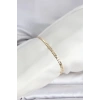 CM 14K Gold Renk Zincirli Model Kadın Bileklik