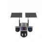 Çoklu Lensli 9MP Solar Güvenlik Kamerası 4G SIM Kart Destekli