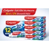 Colgate Üçlü Etki Diş Macunu 50 ml Çürük Koruma & Ferah Nefes 12 ADET