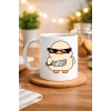 “Deal With It” Havalı Ördek Tasarımlı Porselen Kupa MODEL 80 – Eğlenceli, Mizahi & Hediyelik Kahve Kupası