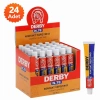 Derby N.78 Kontakt Yapıştırıcı 40 Gr 24 Adet Standlı Kutulu Güçlü Genel Amaçlı Yapıştırıcı