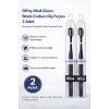 Difaş Med Clean Black Carbon Diş Fırçası 2 Adet Koruyucu Kapaklı Siyah Karbon Fırça Seti