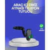Dikiz Aynasına ve Koltuk Başlığına Uyumlu Telefon Tutucu