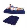 Dış Mekan Şişme Yatak Çift Kişilik Flokeli Yüzey Konforlu Kullanım