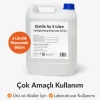 Distile Su 5 Litre Saflaştırılmış Deiyonize Saf Su Çok Amaçlı Kullanım 1 ADET