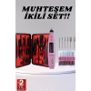 Elektrikli Manikür Pedikür Seti İkili Set 17 Parça Tırnak Bakımı Nasır Temizleme Tırnak Şekillendirme