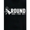 Erkek Around Baskılı Süprem T-shirt