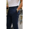 Erkek Cepli Slimfit Atlas Pantolon