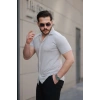 Erkek Kısa Kollu örme Kumaş Pamuklu Gömlek