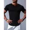 Erkek Kısa Kollu V Yaka Süprem T-shirt