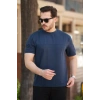 Erkek Oversize Bisiklet Yaka Kısa Kollu T-shirt
