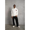 Erkek SCHOOL BOY Baskılı Kapüşonlu Sweat - Beyaz