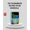 G5 Taşınabilir Retro Game Box 500 Oyunlu Şarjlı Mini Oyun Konsolu