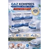 Gaz Kompres 7,5x7,5 cm 4 Katlı Steril 400 Adet Tel Tel Spanç Pansuman Bezi(4KUTU)