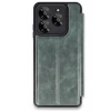 General Mobile Era 30 Kılıf Flip Cover - Koyu Yeşil