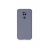 General Mobile GM 20 Kılıf Nano içi Kadife Silikon - Gri