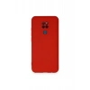 General Mobile GM 20 Kılıf Nano içi Kadife Silikon - Kırmızı