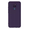 General Mobile GM 20 Kılıf Nano içi Kadife Silikon - Mor