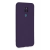 General Mobile GM 20 Kılıf Nano içi Kadife Silikon - Mor