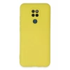 General Mobile GM 20 Kılıf Nano içi Kadife Silikon - Sarı