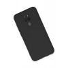 General Mobile GM 20 Kılıf Nano içi Kadife Silikon - Siyah