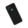 General Mobile GM 21 Kılıf Nano içi Kadife Silikon - Siyah
