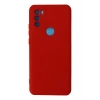 General Mobile GM 21 Plus Kılıf Nano içi Kadife Silikon - Kırmızı