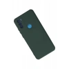 General Mobile GM 21 Plus Kılıf Nano içi Kadife Silikon - Koyu Yeşil