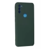 General Mobile GM 21 Plus Kılıf Nano içi Kadife Silikon - Koyu Yeşil