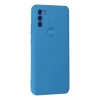 General Mobile GM 21 Plus Kılıf Nano içi Kadife Silikon - Mavi