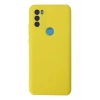 General Mobile GM 21 Plus Kılıf Nano içi Kadife Silikon - Sarı