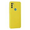 General Mobile GM 21 Plus Kılıf Nano içi Kadife Silikon - Sarı