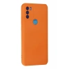 General Mobile GM 21 Plus Kılıf Nano içi Kadife Silikon - Turuncu