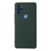 General Mobile GM 21 Pro Kılıf Nano içi Kadife Silikon - Koyu Yeşil
