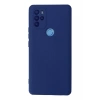 General Mobile GM 21 Pro Kılıf Nano içi Kadife Silikon - Lacivert