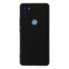 General Mobile GM 21 Pro Kılıf Nano içi Kadife Silikon - Siyah