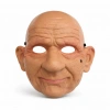 Gerçekçi Yaşlı Adam Maskesi – Lateks Görünümlü Plastik Korku Maskesi