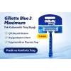 Gillette Blue 2 Maximum Tek Kullanımlık Tıraş Bıçağı 1 Adet