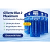 Gillette Blue 2 Maximum Tek Kullanımlık Tıraş Bıçağı 5 Adet Ekonomik Paket