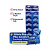 Gillette Blue 3 Plus Comfort Tıraş Bıçağı 10 Adet – 3 Bıçaklı Ergonomik Saplı Erkek Tıraş Bıçağı Seti