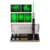 Green Laser Pointer Yeşil Lazer Kalem 5 Başlıklı Özel Kadife Gri Kutulu