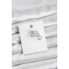 Gümüş Renk Zirkon Taşlı Yıldız Model Kıkırdak Earcuff Küpe