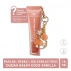 Herbaderm Parlak Dudak Balmı Coco Vanilya Aromalı 10 ml (Charm Hediyeli)