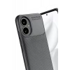 Honor 400 Kılıf Auto Focus Karbon Kapak - Gri