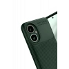 Honor 400 Kılıf Auto Focus Karbon Kapak - Koyu Yeşil